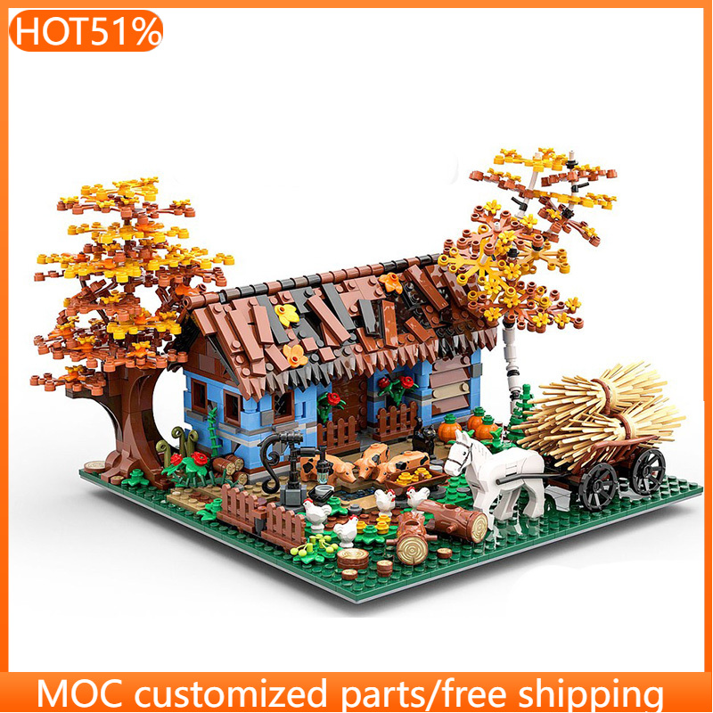 1120 PCS Urban Old Farm House  - Urban Farming Technology ulasan dan harga